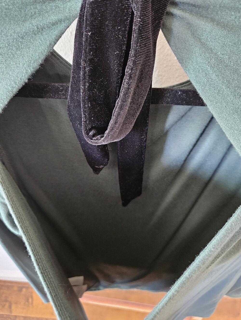 J. Crew Formknit Open back Velvet Bow Shirt - Picture 13 of 15